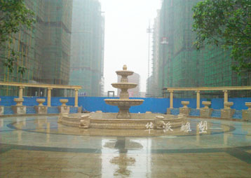 湖南湘潭：花钵、喷泉制作